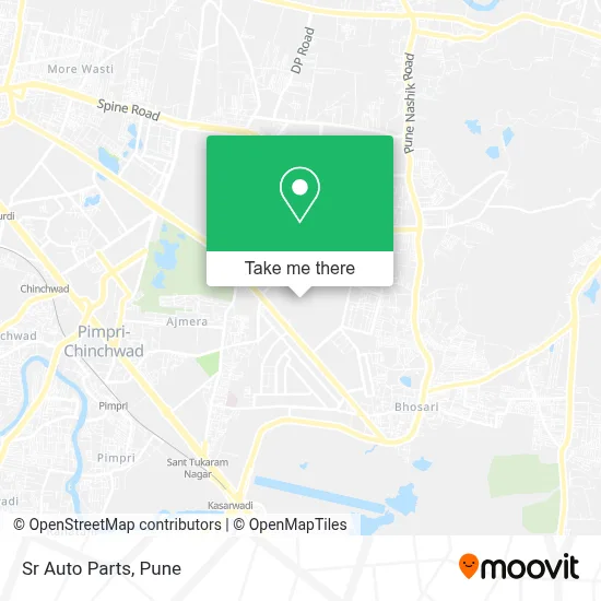 Sr Auto Parts map