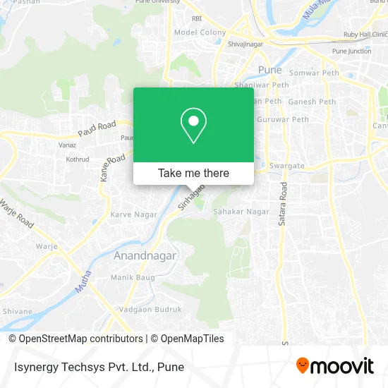 Isynergy Techsys Pvt. Ltd. map