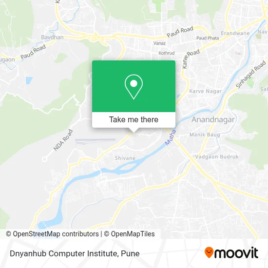 Dnyanhub Computer Institute map