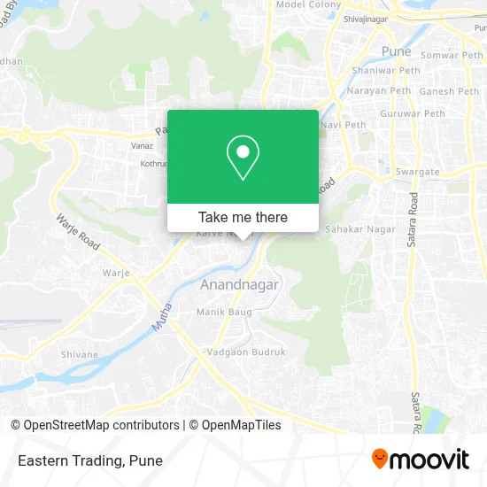 Eastern Trading map