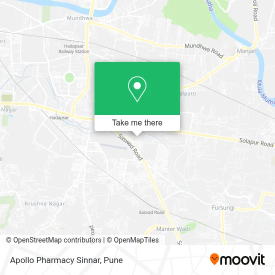 Apollo Pharmacy Sinnar map