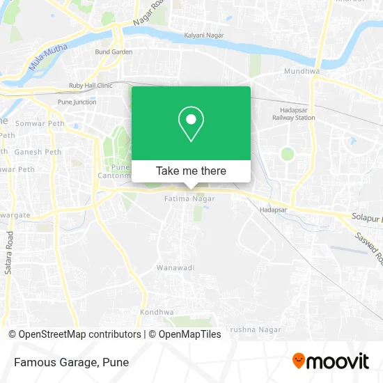 Famous Garage map
