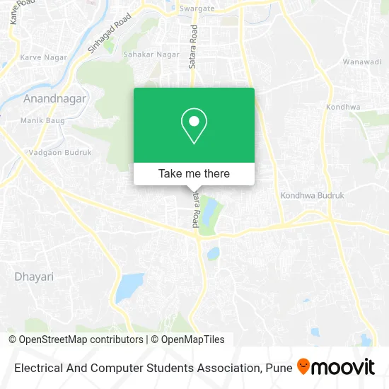Electrical And Computer Students Association map