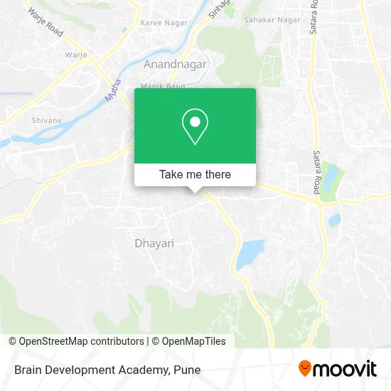 Brain Development Academy map