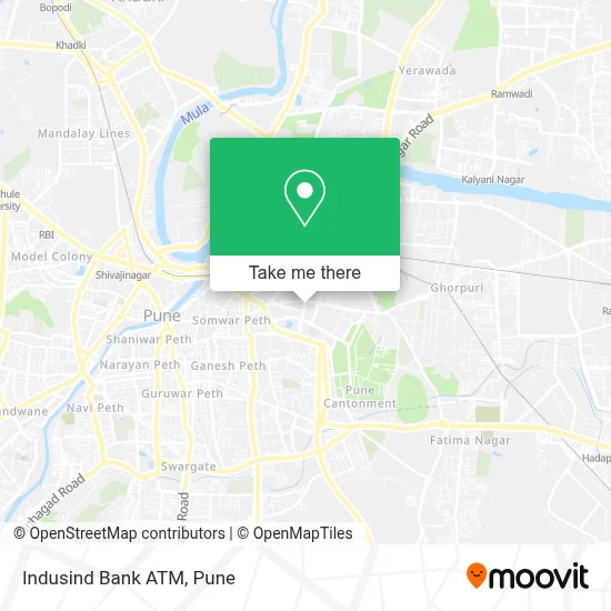 Indusind Bank Atm map