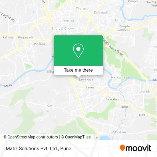 Matiz Solutions Pvt. Ltd. map