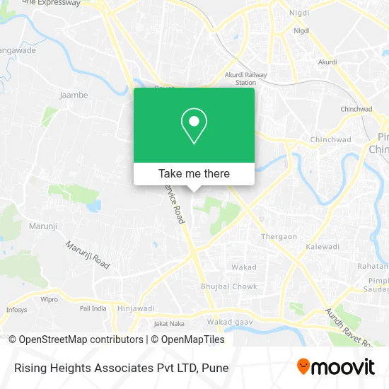 Rising Heights Associates Pvt LTD map