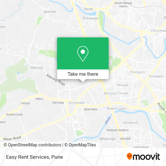 Easy Rent Services map