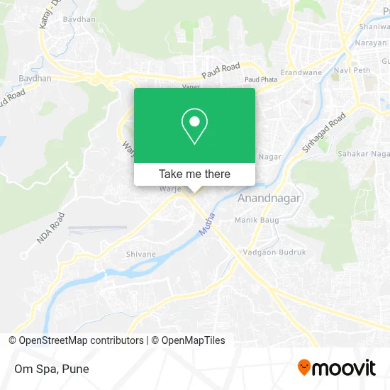 Om Spa map