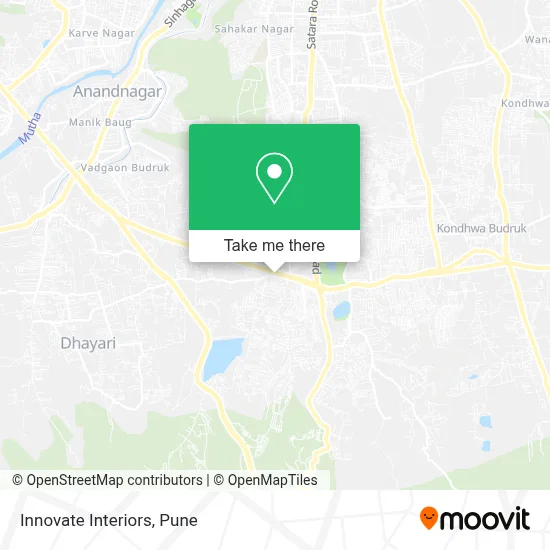 Innovate Interiors map