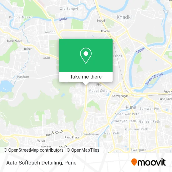 Auto Softouch Detailing map