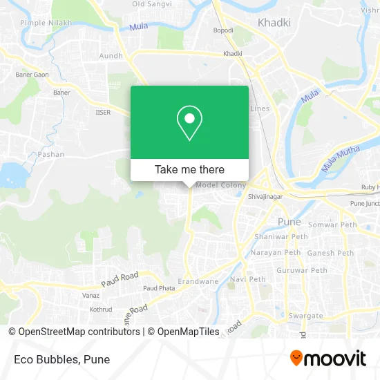 Eco Bubbles map