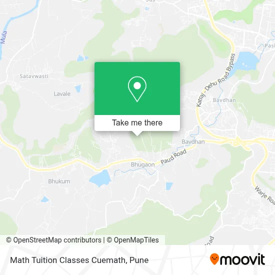 Math Tuition Classes Cuemath map