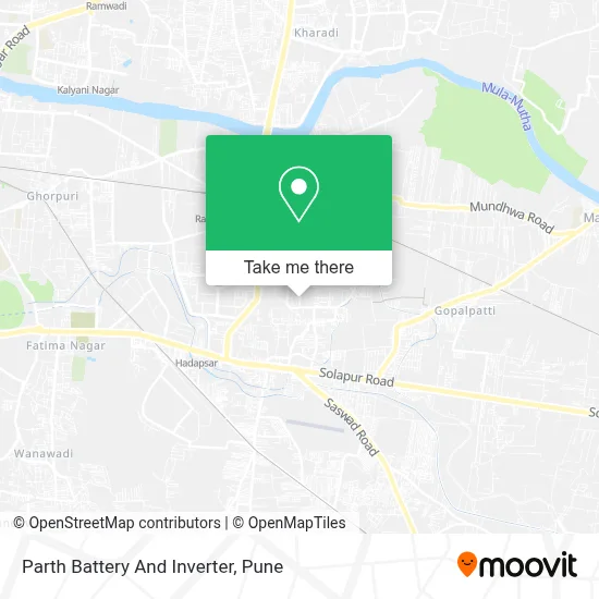 Parth Battery And Inverter map
