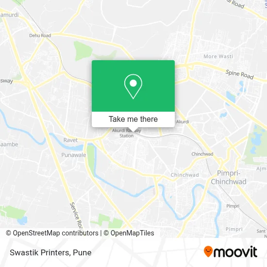 Swastik Printers map