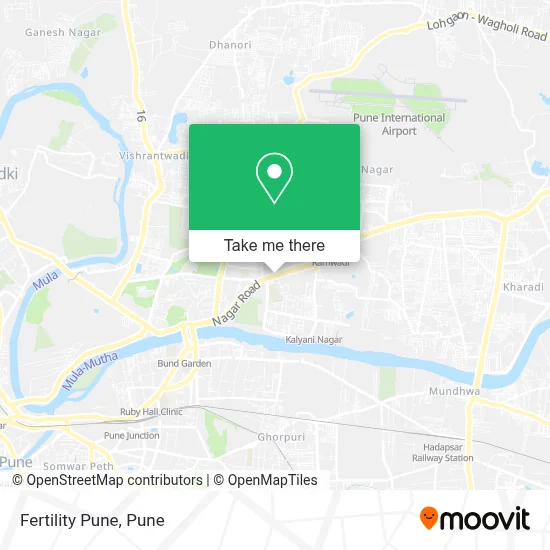 Fertility Pune map