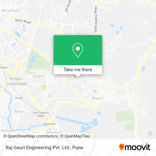 Raj Gauri Engineering Pvt. Ltd. map