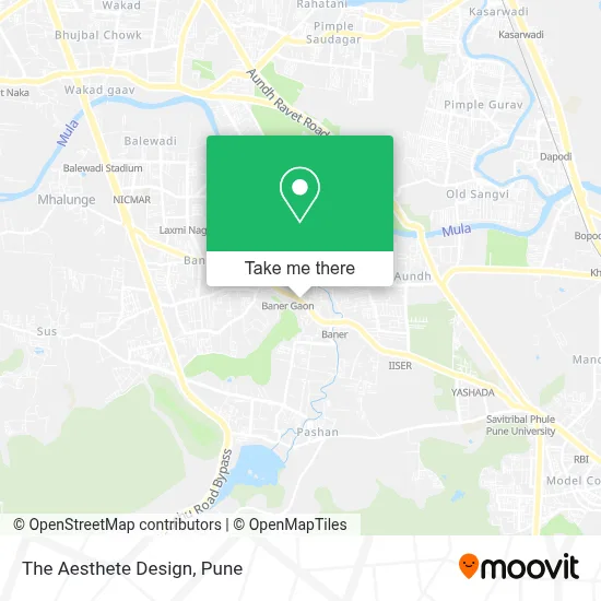 The Aesthete Design map