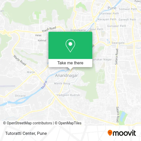 Tutoratti Center map