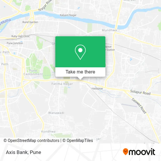Axis Bank map