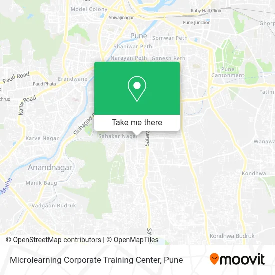 Microlearning Corporate Training Center map