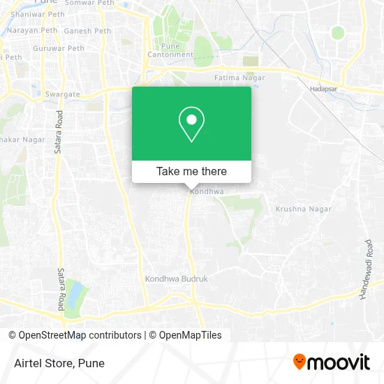Airtel Store map