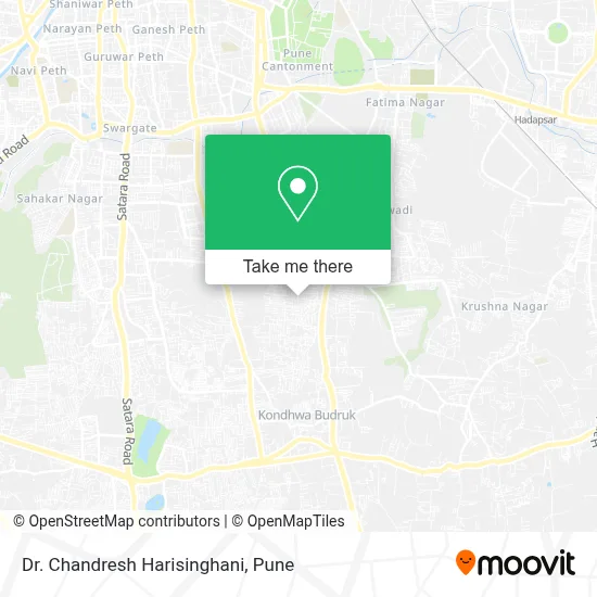 Dr. Chandresh Harisinghani map