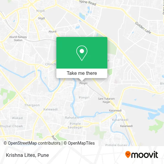 Krishna Lites map
