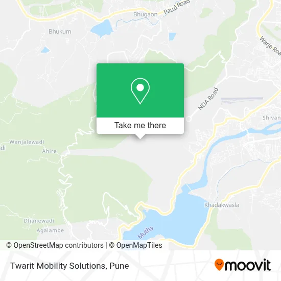 Twarit Mobility Solutions map