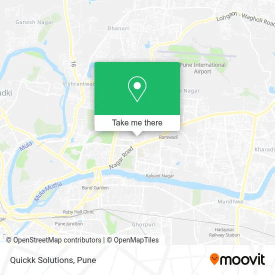 Quickk Solutions map