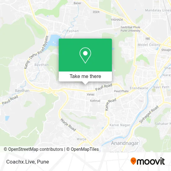 Coachx.Live map