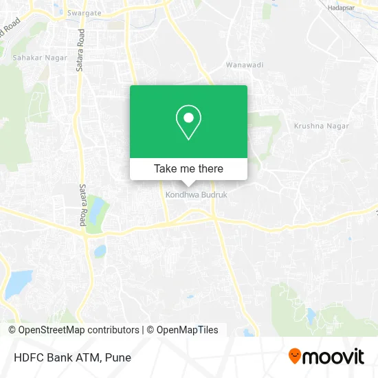 HDFC Bank Atm map