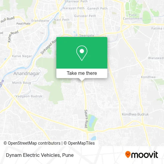 Dynam Electric Vehicles map