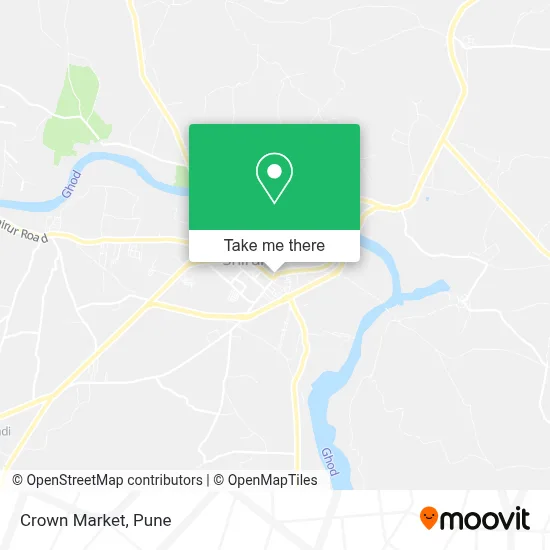 Crown Market map