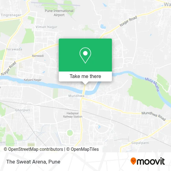 The Sweat Arena map