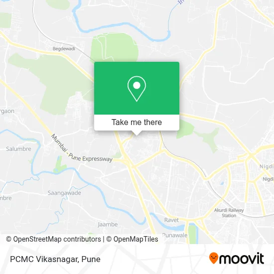 PCMC Vikasnagar map