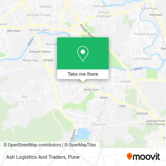 Ash Logistics And Traders map