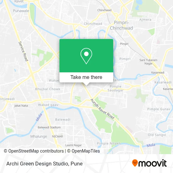 Archi Green Design Studio map