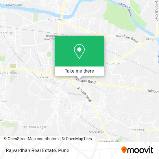 Rajvardhan Real Estate map