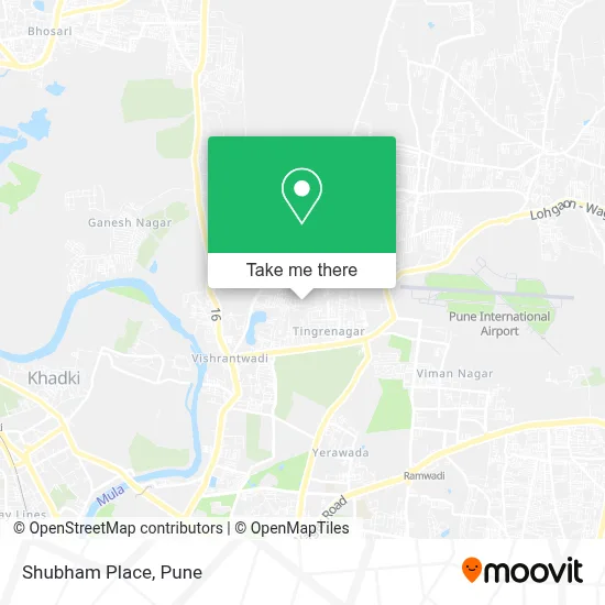 Shubham Place map