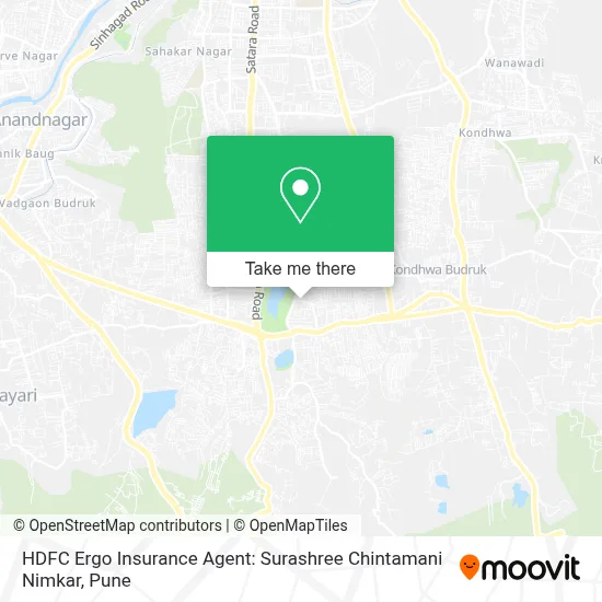 HDFC Ergo Insurance Agent: Surashree Chintamani Nimkar map