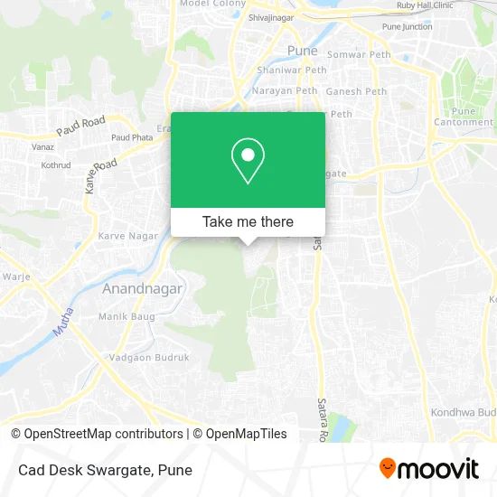 Cad Desk Swargate map