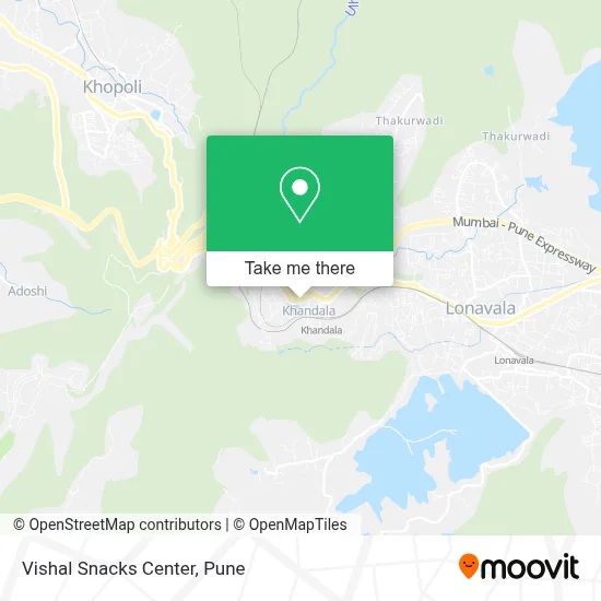 Vishal Snacks Center map