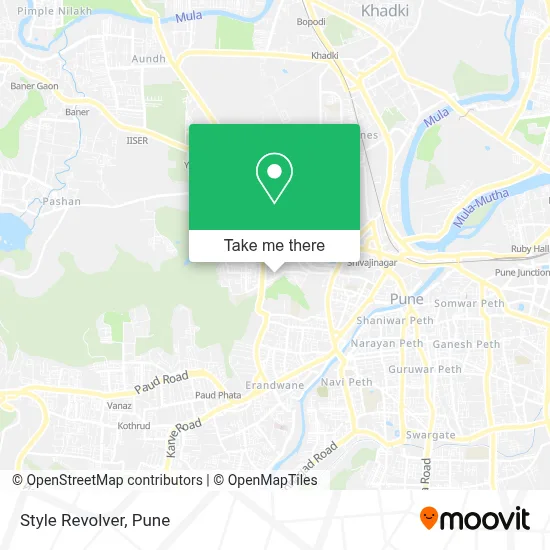 Style Revolver map