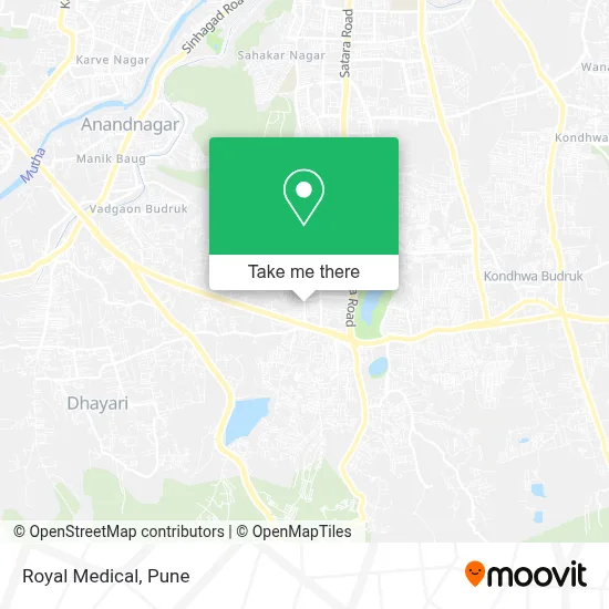 Royal Medical map