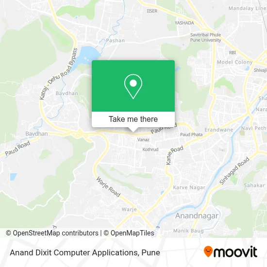 Anand Dixit Computer Applications map