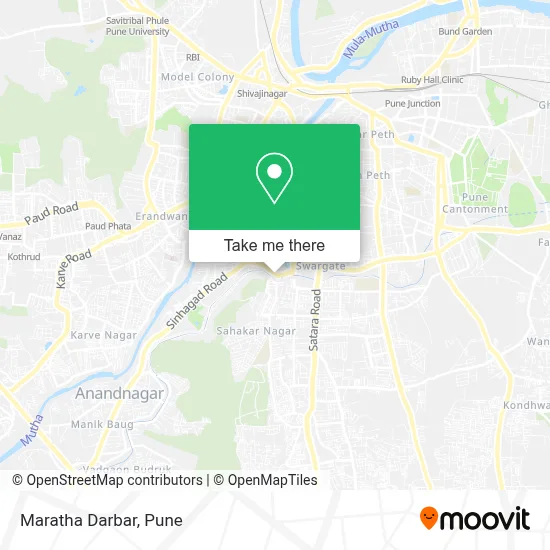 Maratha Darbar map