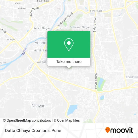 Datta Chhaya Creations map