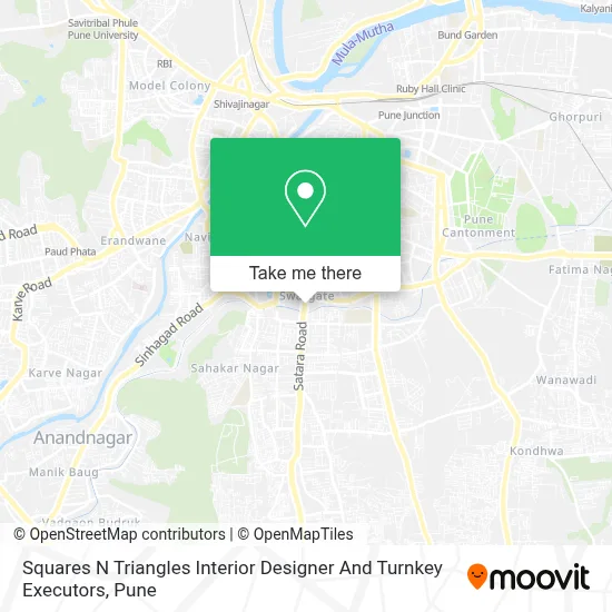 Squares N Triangles Interior Designer And Turnkey Executors map