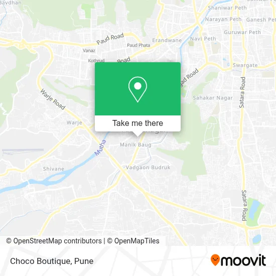 Choco Boutique map